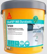 Revestimiento elástico para impermeabilización «in situ», SikaFill-365 Terrace de Sika. Gris. 5 kg